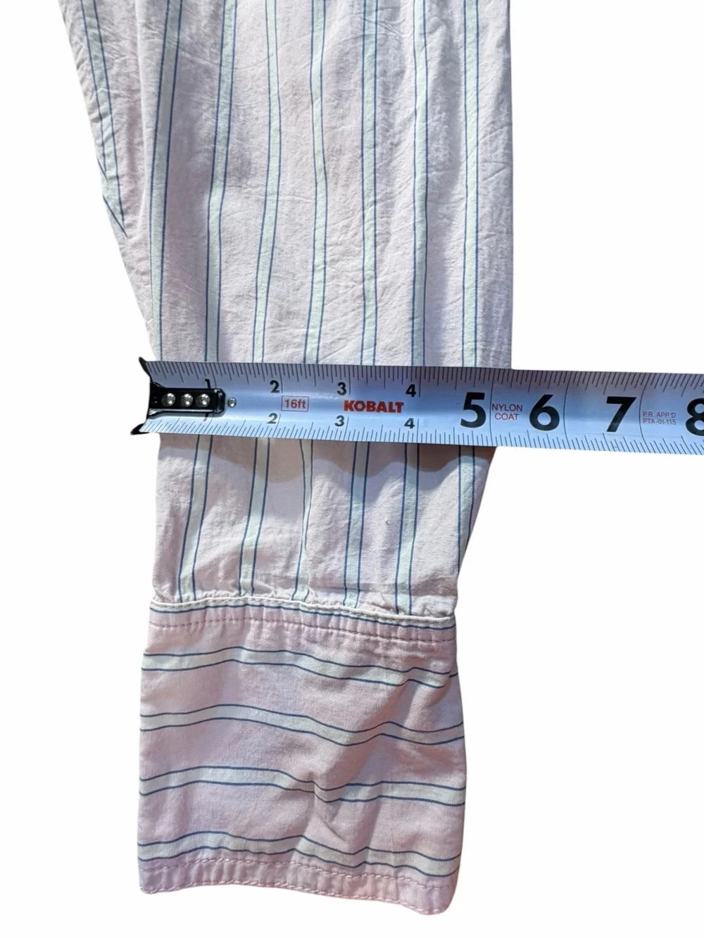Free People We The Free Striped Varsity Vibes Shirt In Pink Combo size small